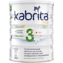 Купить молочный напиток kabrita 3 gold, с 12 мес, 800 г ( id 16050883 )