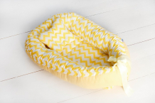 Купить slingme кокон-гнездышко волна с подушкой 018-001