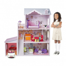Купить edufun кукольный дом с мебелью ef4108 ef4108