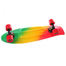 Купить скейт мини круизер penny nickel ltd jammin fade 7.5 x 27 (68.6 см) красный,зеленый,желтый ( id 1124894 )