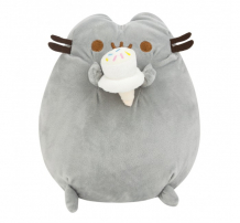 Купить kawaii factory игрушка-подушка кот с рожком 24 см kw178-000194