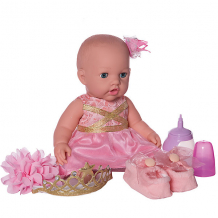 Купить кукла-пупс junfa toys в корзинке, с акссесуарами ( id 13634079 )