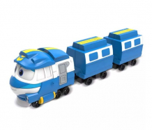 Купить robot trains паровозик с двумя вагонами кей 80176