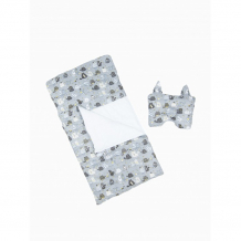 Купить спальный конверт owl&earlybird в кроватку для малышей с анатомической подушкой котенок 001sm