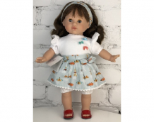 Купить marina&pau кукла тина брюнетка 45 см 642