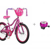 Купить велосипед двухколесный schwinn deelite 20 и звонок r-toys i love my bike 