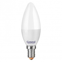 Купить светильник general лампа led 15w e14 2700 свеча 10 шт. 00459