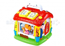 Купить huile toys игровой центр для малышей домик y61134