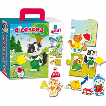 Купить пазл с липучками vladi toys "4 сезона?" ( id 10905312 )