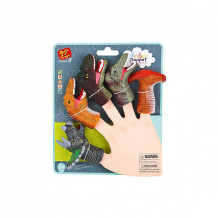 Купить пальчиковый театр finger puppets "динозавры", 5 шт ( id 13335657 )