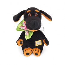 Купить мягкая игрушка budi basa собака ваксон baby с бантом, 20 см ( id 10733091 )