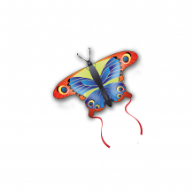 Купить воздушные мини-змеи eolo sport pop-up "бабочка", 57х30 см ( id 11136612 )