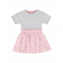 Купить платье с имитацией футболки и юбки, розовый, серый mothercare 4178314