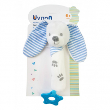 Купить развивающая игрушка uviton пищалка baby bunny 0202