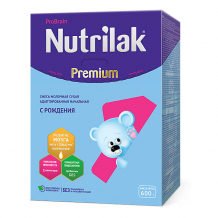 Купить молочная смесь nutrilak premium 1, с 0 мес, 600 г ( id 15149286 )