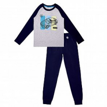 Купить пижама джемпер/брюки winkiki, цвет: синий ( id 11837206 )