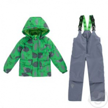 Купить комплект куртка/полукомбинезон stella's kids ежики, цвет: зеленый ( id 12494086 )
