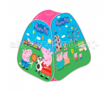 Купить свинка пеппа (peppa pig) игровая палатка пеппа в луна-парке (в мягкой упаковке) 30008