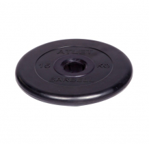Купить mb barbell диск обрезиненный atlet d 51 мм 15 кг 