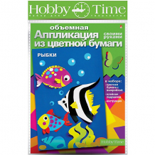 Купить объемная аппликация hobby time "рыбки" из цветной бумаги ( id 12466624 )