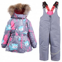 Купить комплект куртка/полукомбинезон stella's kids foxes, цвет: серый ( id 11263556 )