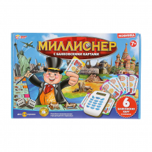 Купить настольная игра умные игры миллионер с банковскими картами ( id 12640473 )