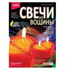 Купить набор для творчества lori свечи из вощины. сердце в подарок ( id 8834905 )