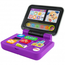 Купить развивающая игрушка fisher price "смейся и учись" ноутбук ученого щенка ( id 8859002 )