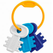 Купить chicco toys 632162 погремушка &quot;ключи на кольце&quot; голубая от 3 месяцев