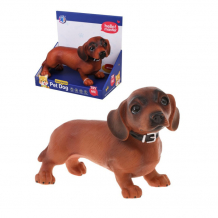 Купить наша игрушка собака такса d5514