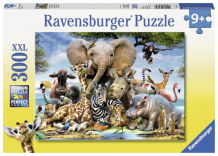 Купить ravensburger пазл xxl африканские друзья 300 элементов 13075