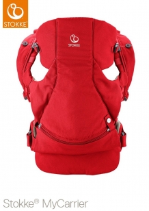 Купить рюкзак-переноска stokke mycarrier front, цвет: красный stokke 996848376