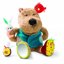 Купить развивающая игрушка lilliputiens медвежонок цезарь 86784