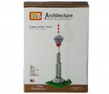 Купить конструктор loz башня куала-лумпур (550 деталей) г71113