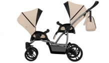 Купить bebetto прогулочная коляска 42 sport сomfort для двойни графитовая рама bebetto42 sport сomfort