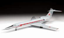 Купить звезда сборная модель учебно-тренировочный самолёт ту-134убл 7036
