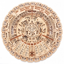 Купить wood trick механическая сборная модель календарь майя 1234-28
