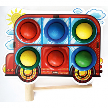 Купить игрушка woodland "стучалка цветная: автобус" ( id 12857635 )