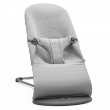 Купить кресло-шезлонг babybjorn bliss, light grey, 3d jersey, светло-серый babybjorn 997123403