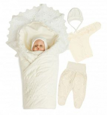 Купить комплект на выписку очаровашка babyglory, цвет: бежевый одеяло/уголок/шапка/распашонка/ползунки/пояс для одеяла 90 х 90 см ( id 8558743 )