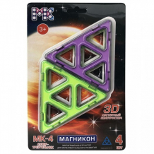 Купить конструктор магникон детали супер треугольники мк-4-ст