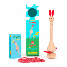 Купить деревянная игрушка kipod toys игровой набор подпрыгивающий кролик kw-105
