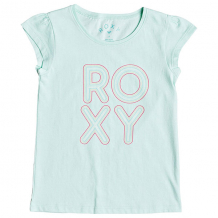 Купить футболка детская roxy moidbubbletypo blue light голубой ( id 1199809 )