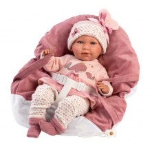 Купить llorens кукла младенец мими с переноской со звуком 42 см l 74014 l 74014