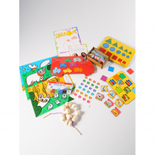 Купить развивающая игрушка landybox набор игрушек для детей от 1,5 до 2 лет (маленький) box152