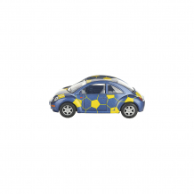 Купить коллекционная машинка serinity toys volkswagen beetle new футбольный, синяя ( id 13233242 )