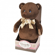 Купить мягкая игрушка romantic plush club luxury романтичный медвежонок с бежевым бантиком 25 см mt-gu092018-8-25