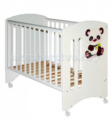 Купить детская кроватка можгинский лесокомбинат laluca софи кроха панда без ящика лсс.3.0.0.05
