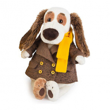 Купить мягкая игрушка budi basa собака бартоломей в пальто, 33 см ( id 12977536 )