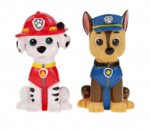 Купить капитошка игрушка для ванной щенячий патруль маршал и чейз-гонщик lxmar-chase-dogp